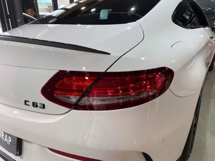 C63 AMG 라이트 필름 - 벤츠 랩핑 - amg 랩핑 - 벤츠 크롬 죽이기 / 강남,개포,서초