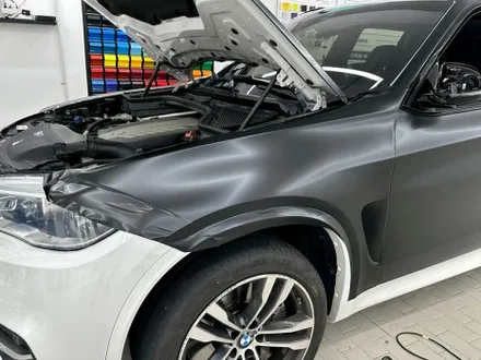 BMW X5 사틴 블랙 반무광 전체 랩핑 [강남 랩핑샵] / 강남,개포,서초