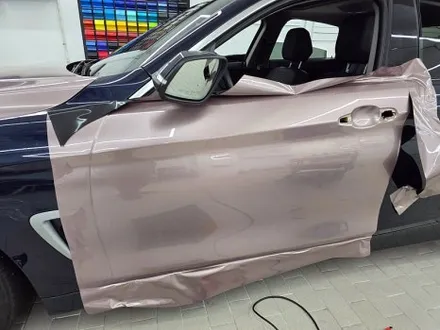 BMW 420i F바디 프로즌 베리 핑크 전체 랩핑/서울 랩핑샵 / 서울 강남