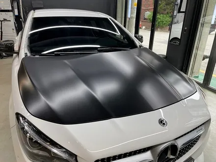 벤츠 CLA45 AMG \'사틴 블랙\' 전체 랩핑 - 자동차 랩핑 - 무광 랩핑 / 강남,개포,서초