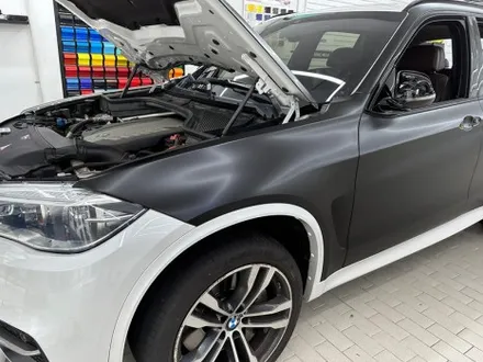 BMW X5 사틴 블랙 반무광 전체 랩핑 [강남 랩핑샵] / 강남,개포,서초