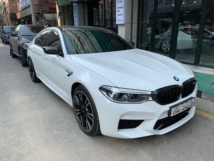 BMW M5 카본 부분 랩핑 - 카본랩핑 - 자동차랩핑샵 - 강남랩핑샵 / 강남,개포,서초