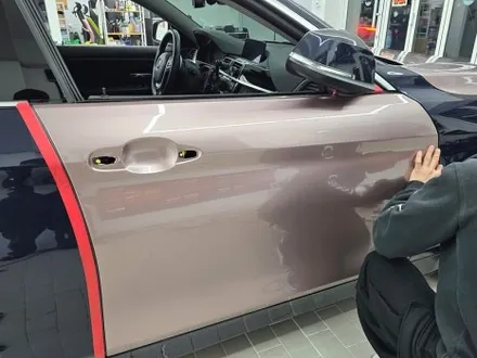 BMW 420i F바디 프로즌 베리 핑크 전체 랩핑/서울 랩핑샵 / 서울 강남