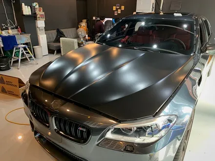 BMW M5 사틴 블랙 전체 랩핑 - 강남 랩핑 - 서초 익스트림 랩 / 강남,개포,서초