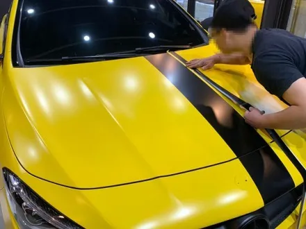 벤츠 CLA45 AMG \'사틴 옐로우\' 전체 랩핑 - 강남 랩핑 - 익스트림 랩 - 자동차 랩핑 / 강남,개포,서초