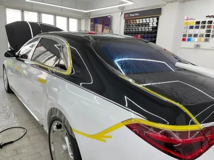 벤츠 마이바흐 S680 전체 PPF 보호필름 시공 / 강남,개포,서초
