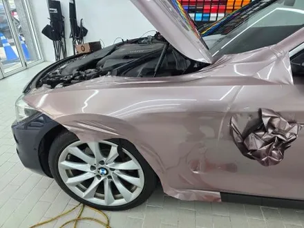 BMW 420i F바디 프로즌 베리 핑크 전체 랩핑/서울 랩핑샵 / 서울 강남