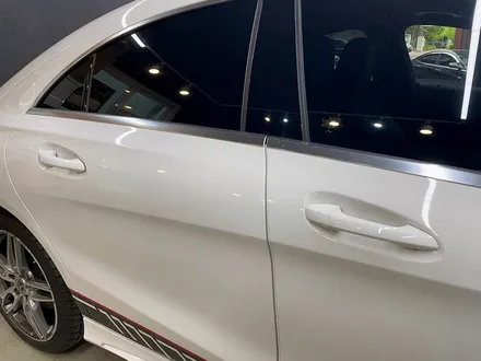 벤츠 CLA45 AMG \'사틴 블랙\' 전체 랩핑 - 자동차 랩핑 - 무광 랩핑 / 강남,개포,서초