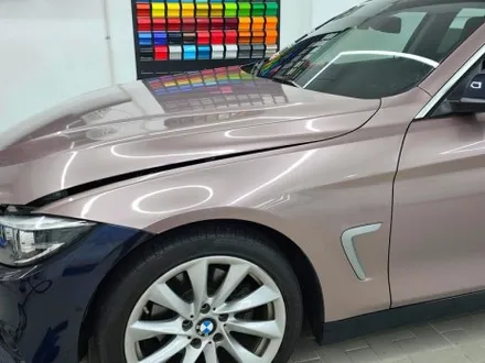 BMW 420i F바디 프로즌 베리 핑크 전체 랩핑/서울 랩핑샵 / 서울 강남