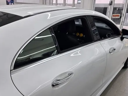 벤츠 CLS53 AMG 사틴 블랙 전체랩핑, 올블랙 크롬 죽이기 풀 시공 / 서울 강남