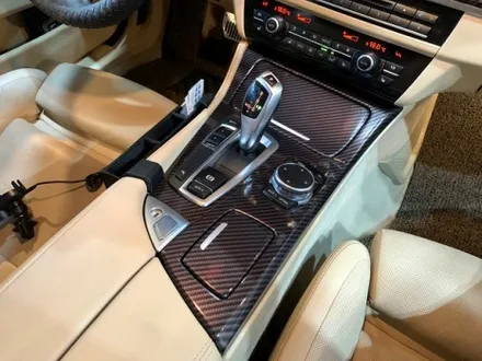 BMW 550d 사틴 블랙&카본 전체 랩핑 - 카본 실내 랩핑 - 강남 랩핑 익스트림 랩 / 강남,개포,서초
