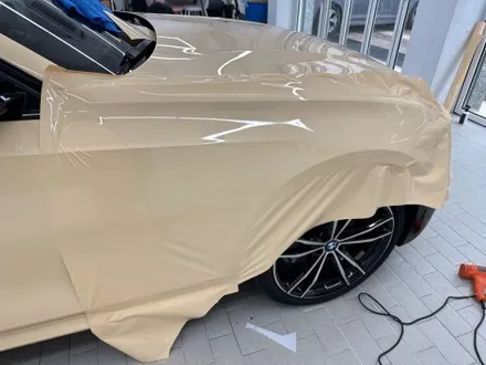 랩핑 사고&보험처리 BMW 330e 아이보리 전체 랩핑 / 강남,개포,서초
