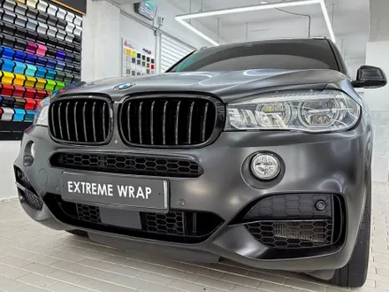 BMW X5 사틴 블랙 반무광 전체 랩핑 [강남 랩핑샵] / 강남,개포,서초