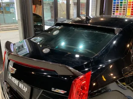 캐딜락 ATS-V \'3M 카본\' 포인트 부분 랩핑 - 차랩핑 - 차래핑 / 강남,개포,서초