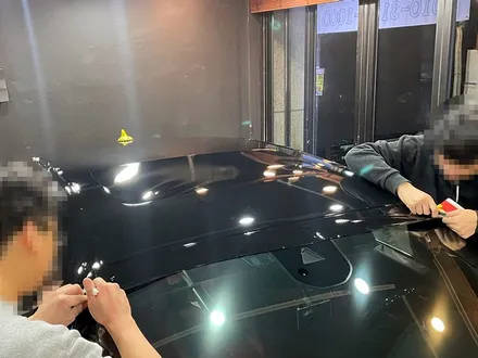마세라티 콰트로 포르테 \'사틴 다크 그레이\' 풀랩핑 - 라이트 필름 - 서울 랩핑샵 / 강남,개포,서초