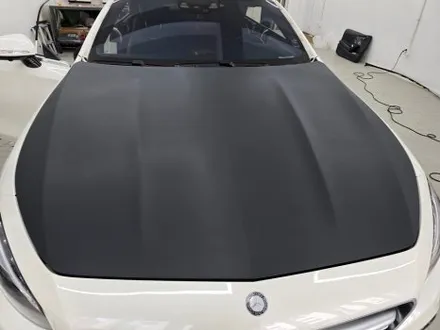 S63 AMG 쿠페 프로스티드 블랙 매트 무광 전체 랩핑 / 서울 강남