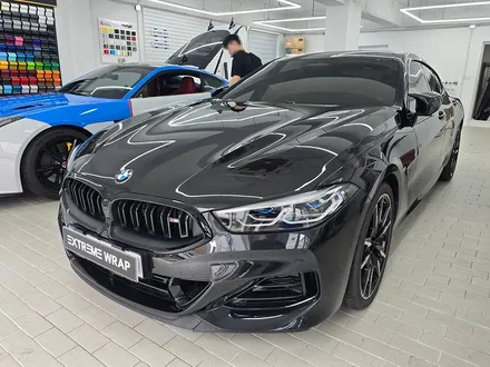 BMW m850i 전체 크롬 죽이기 딜리트, 서울 랩핑샵 / 서울 강남