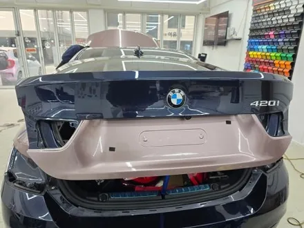 BMW 420i F바디 프로즌 베리 핑크 전체 랩핑/서울 랩핑샵 / 서울 강남