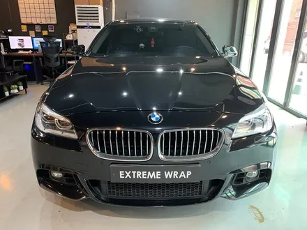 BMW 550d 사틴 블랙&카본 전체 랩핑 - 카본 실내 랩핑 - 강남 랩핑 익스트림 랩 / 강남,개포,서초