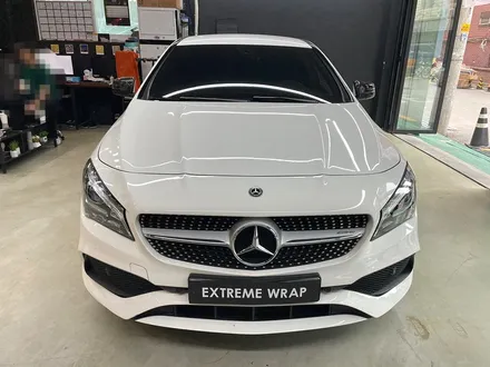 벤츠 CLA45 AMG \'사틴 블랙\' 전체 랩핑 - 자동차 랩핑 - 무광 랩핑 / 강남,개포,서초