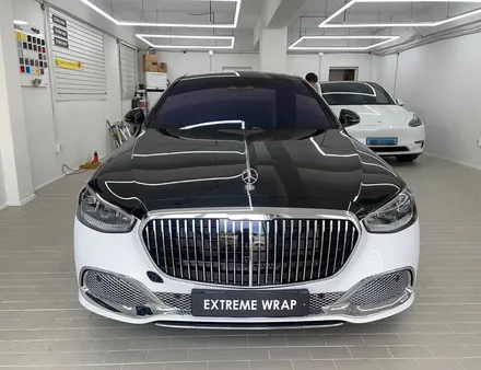 벤츠 마이바흐 S680 전체 PPF 보호필름 시공 / 강남,개포,서초