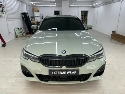랩핑 사고&보험처리 BMW 330e 아이보리 전체 랩핑 / 강남,개포,서초