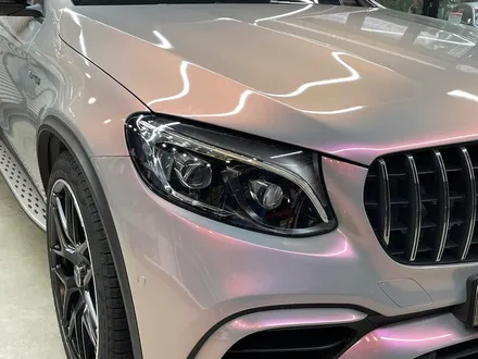 벤츠 GLC63 AMG \'다이아몬드 그레이\' 전체랩핑 - 차량 랩핑 - 익스트림 랩 / 강남,개포,서초