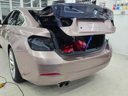 BMW 420i F바디 프로즌 베리 핑크 전체 랩핑/서울 랩핑샵 / 서울 강남