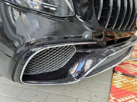 벤츠 S63 AMG 쿠페 로얄 그린 전체 풀랩핑, 전체 크롬 죽이기, 포지드 카본 포인트 랩핑 PPF 보호필름 시공 / 서울 강남
