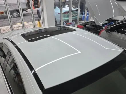 벤츠 CLS53 AMG 사틴 블랙 전체랩핑, 올블랙 크롬 죽이기 풀 시공 / 서울 강남
