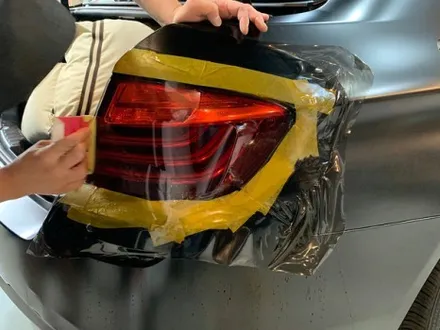 BMW 550d 사틴 블랙&카본 전체 랩핑 - 카본 실내 랩핑 - 강남 랩핑 익스트림 랩 / 강남,개포,서초