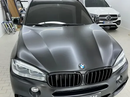 BMW X5 사틴 블랙 반무광 전체 랩핑 [강남 랩핑샵] / 강남,개포,서초