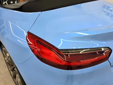 BMW Z4 m40i 강남 자동차 전체 랩핑 고광택 캔디 블루 / 서울 강남