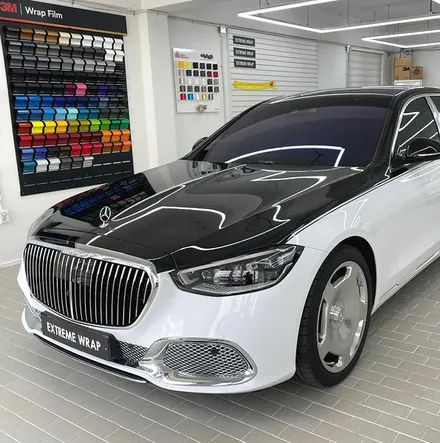 벤츠 마이바흐 S680 전체 PPF 보호필름 시공 / 강남,개포,서초