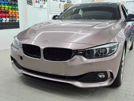 BMW 420i F바디 프로즌 베리 핑크 전체 랩핑/서울 랩핑샵 / 서울 강남
