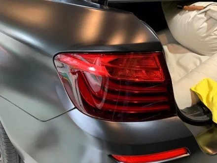 BMW 550d 사틴 블랙&카본 전체 랩핑 - 카본 실내 랩핑 - 강남 랩핑 익스트림 랩 / 강남,개포,서초