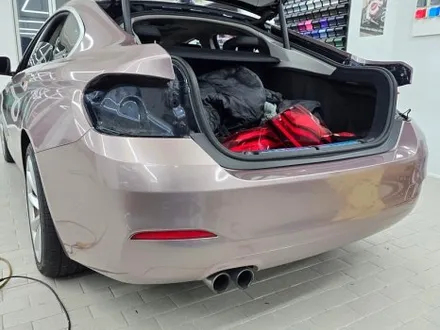 BMW 420i F바디 프로즌 베리 핑크 전체 랩핑/서울 랩핑샵 / 서울 강남