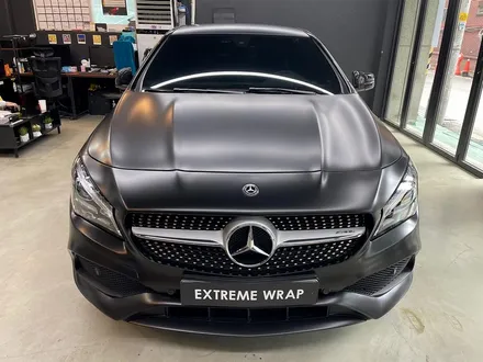 벤츠 CLA45 AMG \'사틴 블랙\' 전체 랩핑 - 자동차 랩핑 - 무광 랩핑 / 강남,개포,서초
