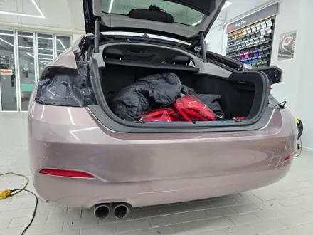 BMW 420i F바디 프로즌 베리 핑크 전체 랩핑/서울 랩핑샵 / 서울 강남