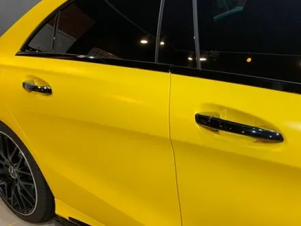 벤츠 CLA45 AMG \'사틴 옐로우\' 전체 랩핑 - 강남 랩핑 - 익스트림 랩 - 자동차 랩핑 / 강남,개포,서초