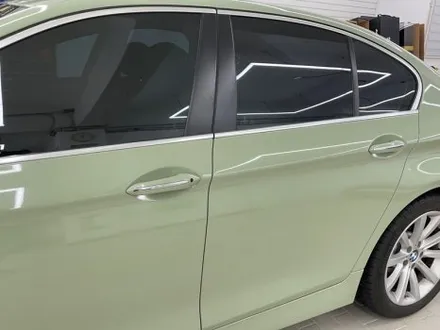 BMW 528i 카키 그린 LB 고광택 랩핑 - 자동차 전체 랩핑 / 강남,개포,서초