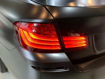 BMW 550d 사틴 블랙&카본 전체 랩핑 - 카본 실내 랩핑 - 강남 랩핑 익스트림 랩 / 강남,개포,서초