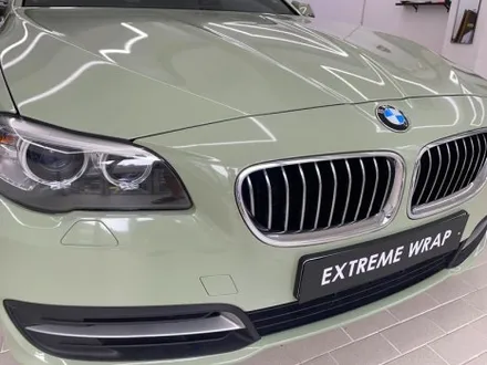 BMW 528i 카키 그린 LB 고광택 랩핑 - 자동차 전체 랩핑 / 강남,개포,서초