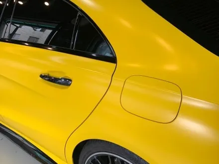 벤츠 CLA45 AMG \'사틴 옐로우\' 전체 랩핑 - 강남 랩핑 - 익스트림 랩 - 자동차 랩핑 / 강남,개포,서초