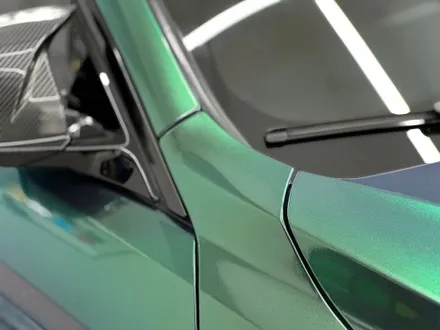 BMW 428i F32 \'다이아몬드 오로라 그린\' 전체랩핑 고광택 / 강남,개포,서초