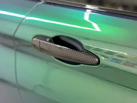 BMW 428i F32 \'다이아몬드 오로라 그린\' 전체랩핑 고광택 / 강남,개포,서초