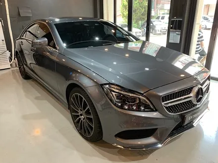 CLS400 사틴 블랙 전체 랩핑 - 강남 랩핑 익스트림랩 - 자동차 랩핑 / 강남,개포,서초