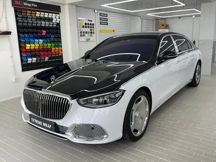 벤츠 마이바흐 S680 전체 PPF 보호필름 시공 / 강남,개포,서초