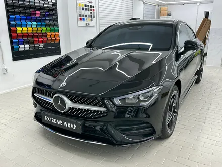 벤츠 CLA250 택랩 트루블러드 고광택 레드 전체 랩핑 / 강남,개포,서초