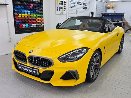 BMW Z4 m40i 강남 자동차 전체 랩핑 고광택 캔디 블루 / 서울 강남